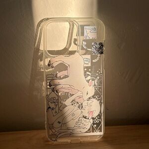 iPhone 14 Pro Max Clear Lamb & Girl Case